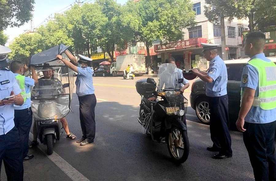 潯陽街道：多舉措把好交通“安全關”