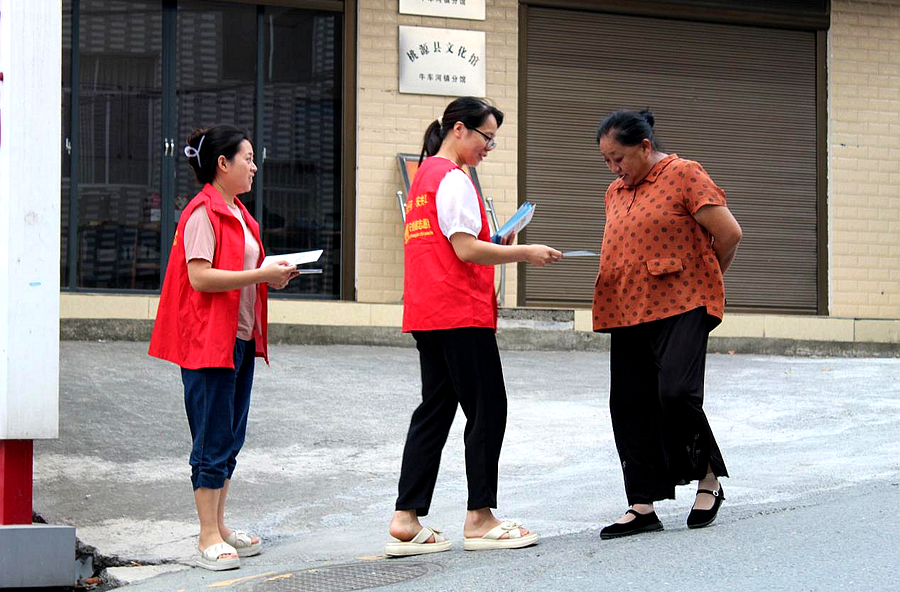 牛車河鎮(zhèn)：開展“遠離網(wǎng)絡(luò)陷阱，守護財產(chǎn)安全”宣傳活動