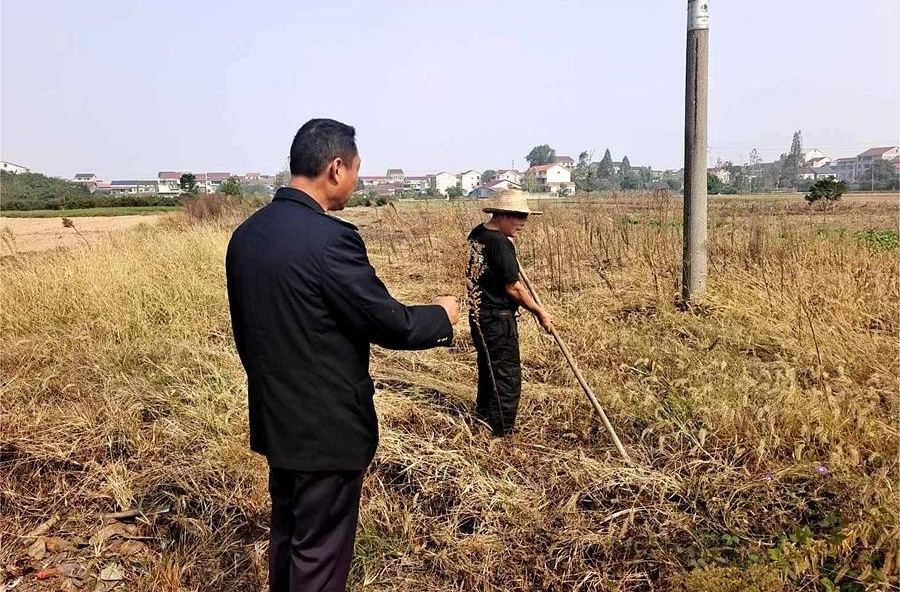 木塘垸镇：全力构筑秸秆禁烧“防火墙”