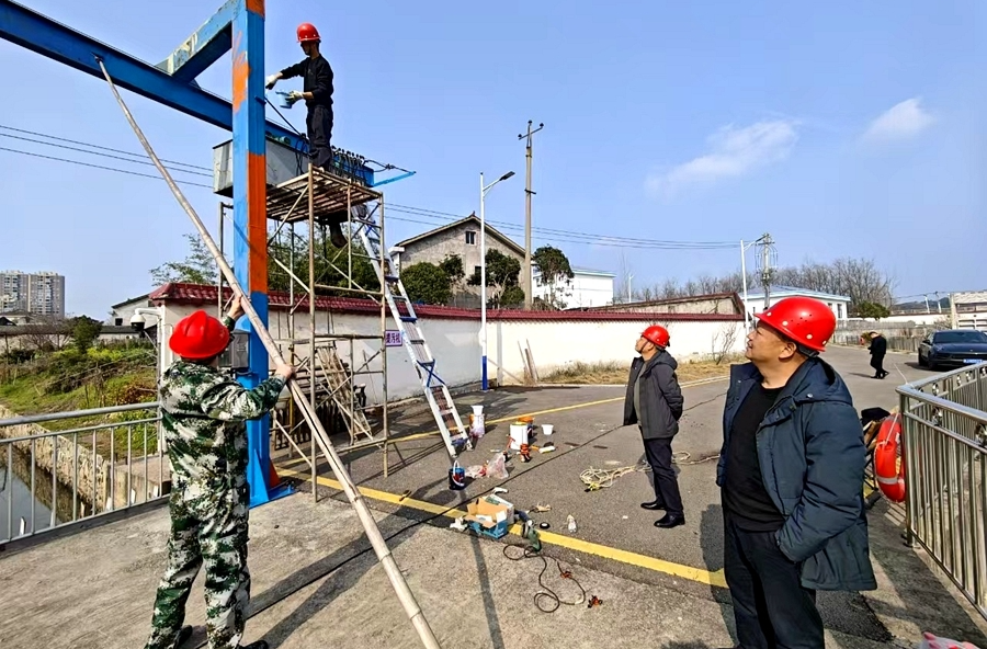 漳江垸水利管理委员会：扎实备汛，筑牢安全防线