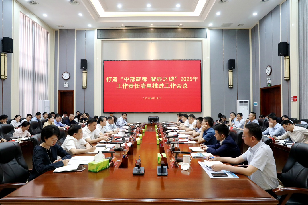 桃源县召开打造“中部鞋都 智显之城” 2025年工作责任清单推进工作会