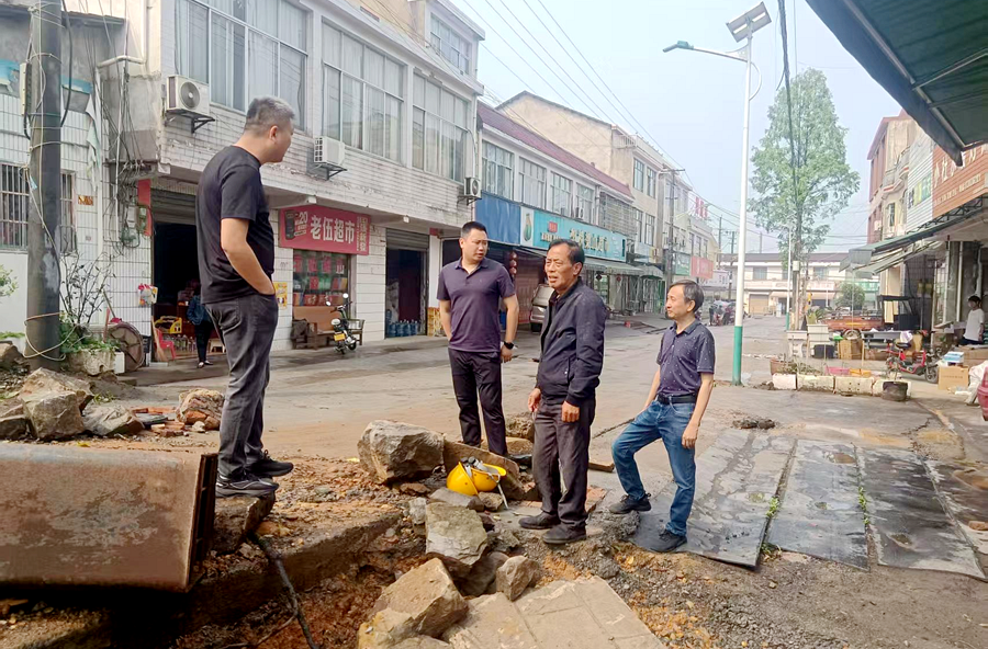 架桥镇：严把安全关，护航民生工程