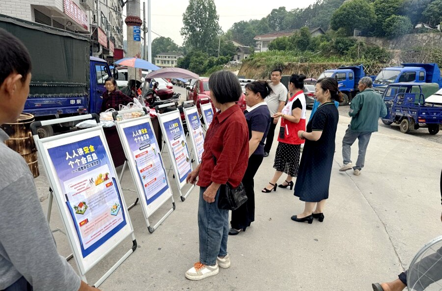 理公港镇：开展全国防灾减灾日宣传活动