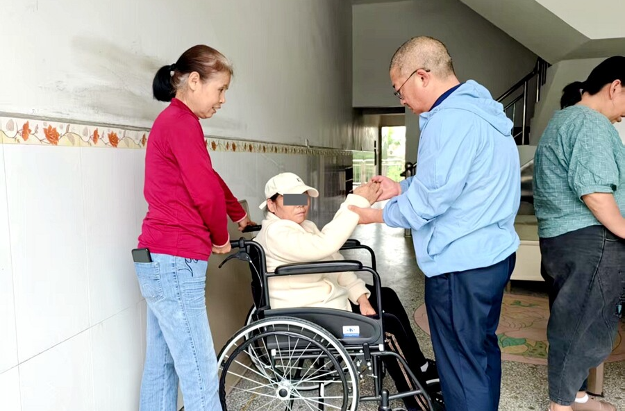 剪市镇：入户评残暖人心