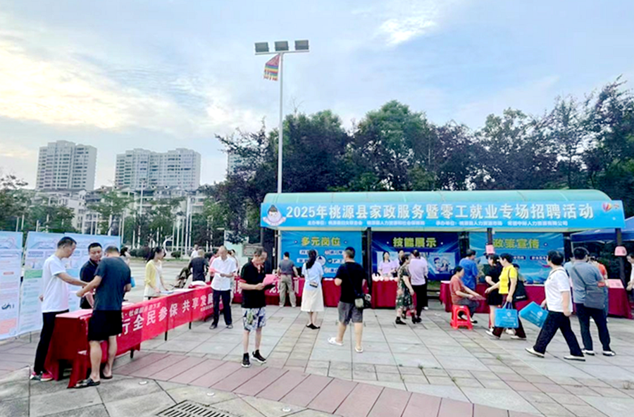 桃源县社会保险服务中心：社保政策全覆盖 织牢民生保障网