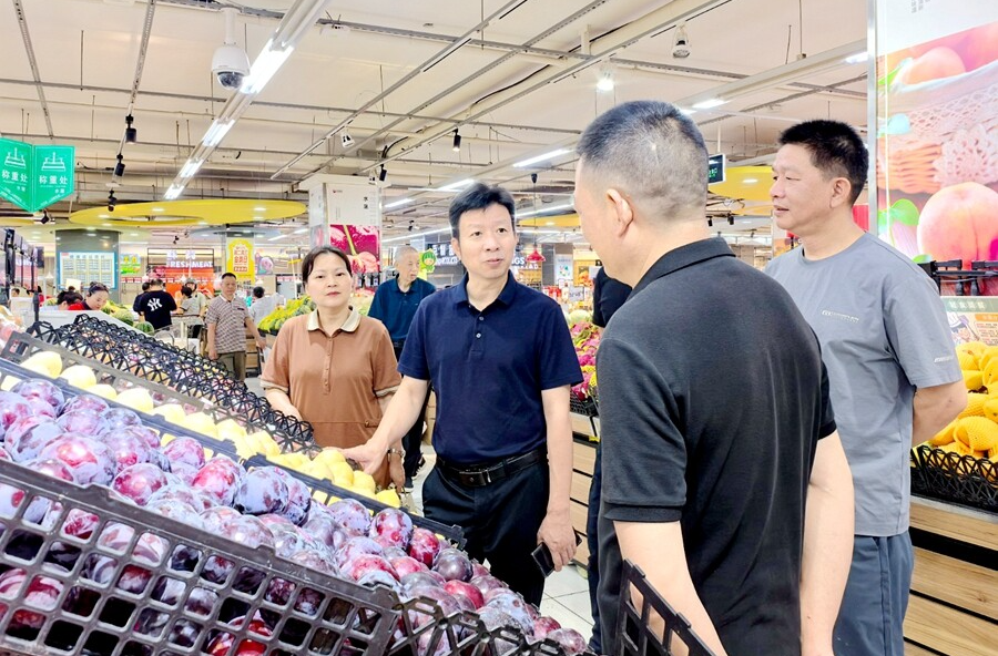 桃源县发展和改革局开展防汛期间重要民生商品市场价格监测巡查