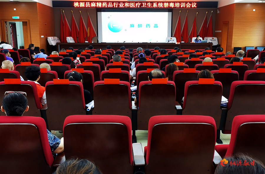 桃源县召开麻精药品行业和医疗卫生系统禁毒培训会议