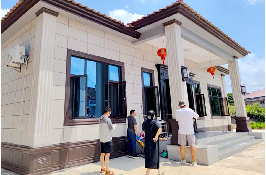 马鬃岭镇：新建房屋验收严把关   群众住房有保障