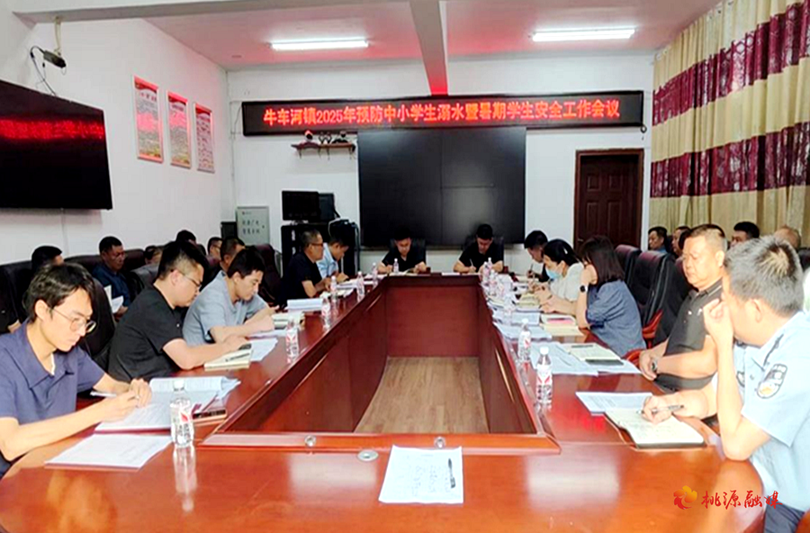 牛车河镇：“宣防巡管”齐发力 多措并举防溺水