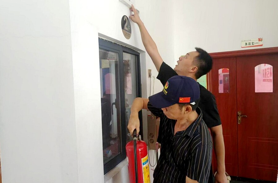 漆河镇开展暑期校外培训机构 安全专项检查