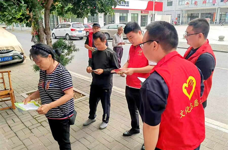 木塘垸镇开展反邪教宣传活动