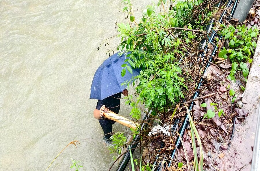 众志成城！暴雨后西安镇自救进行时