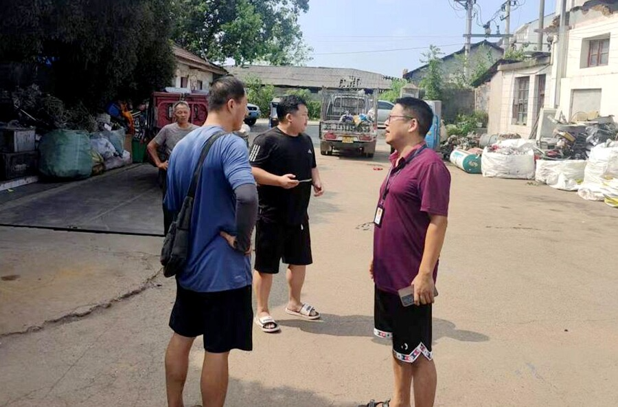 漆河镇开展再生资源回收行业 夏季火灾隐患专项排查