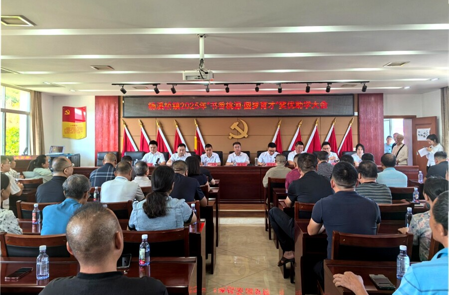 杨溪桥镇2025年度奖优助学大会圆满举行 ——奖掖优秀传真情 纾困助学润心田