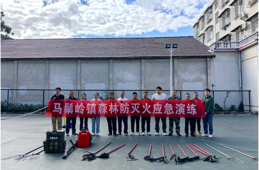 马鬃岭镇：以练为战   防范未“燃”