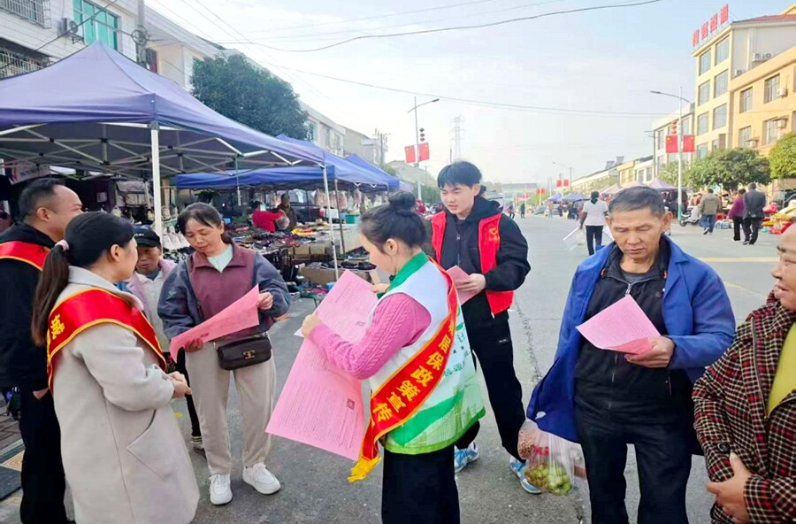 织密养老保障网，政策宣讲暖民心——夷望溪镇开展城乡居民养老保险政策宣传