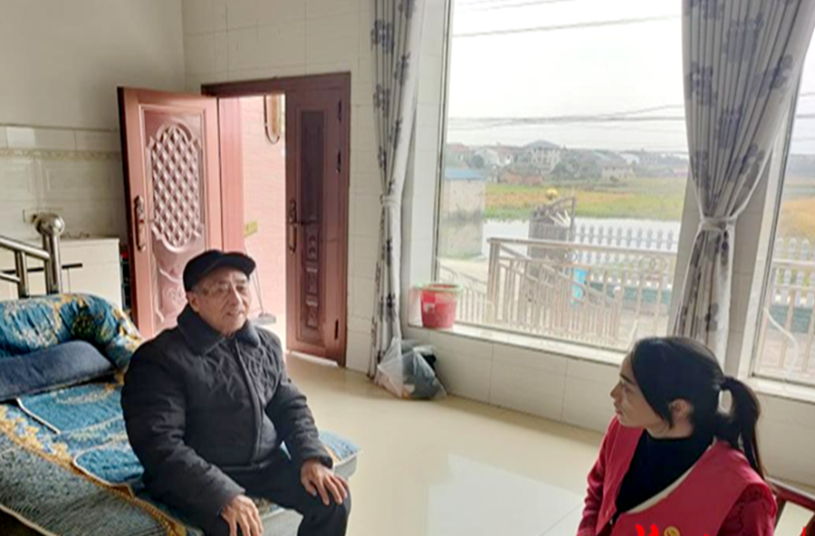 双溪口镇杨家坪村计生协“四进农家”活动获点赞