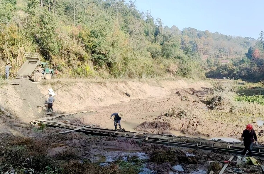 漆河镇杨家庄村农田基建升级 助力农业生产提质