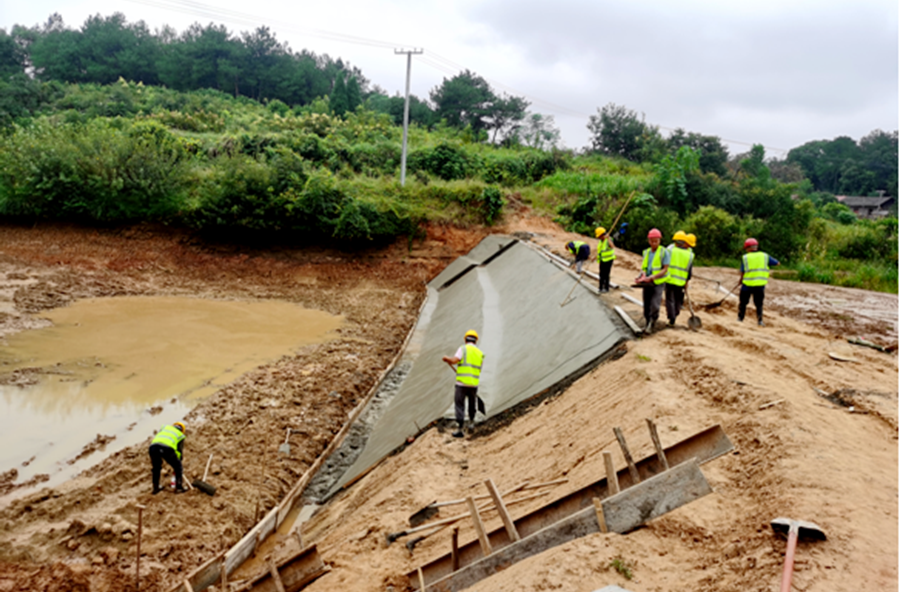 马鬃岭镇：“以工代赈”项目收官在即   民生工程“双效益”凸显