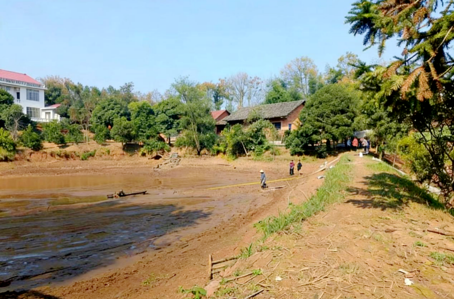 堰塘“焕活”润民心 漆河镇勒马山村绘就水利惠民新画卷