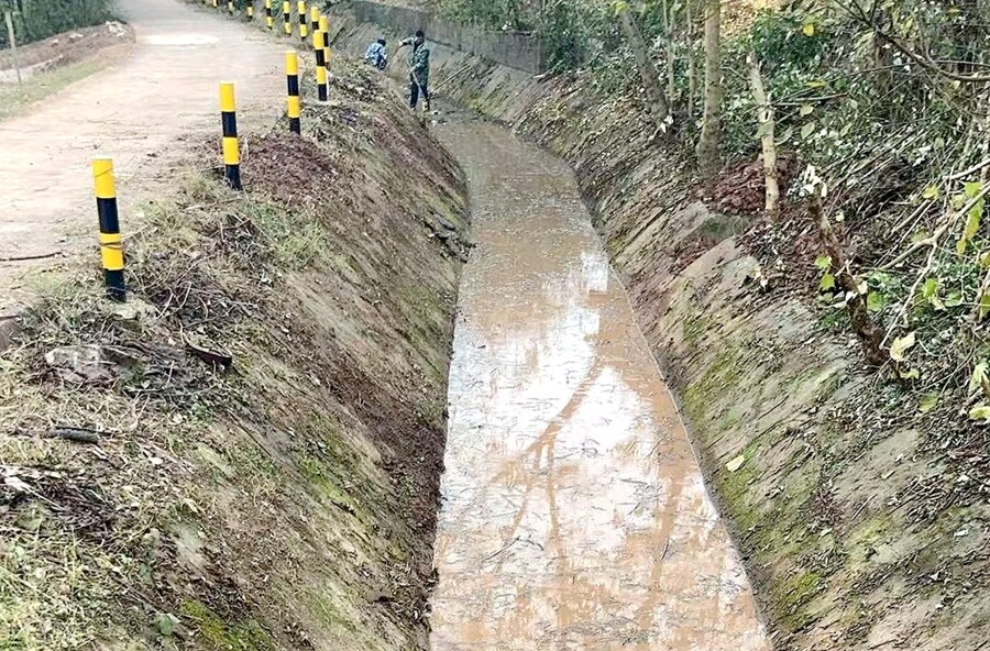 剪市镇：一渠清水穿田陌 冬修实干暖民心