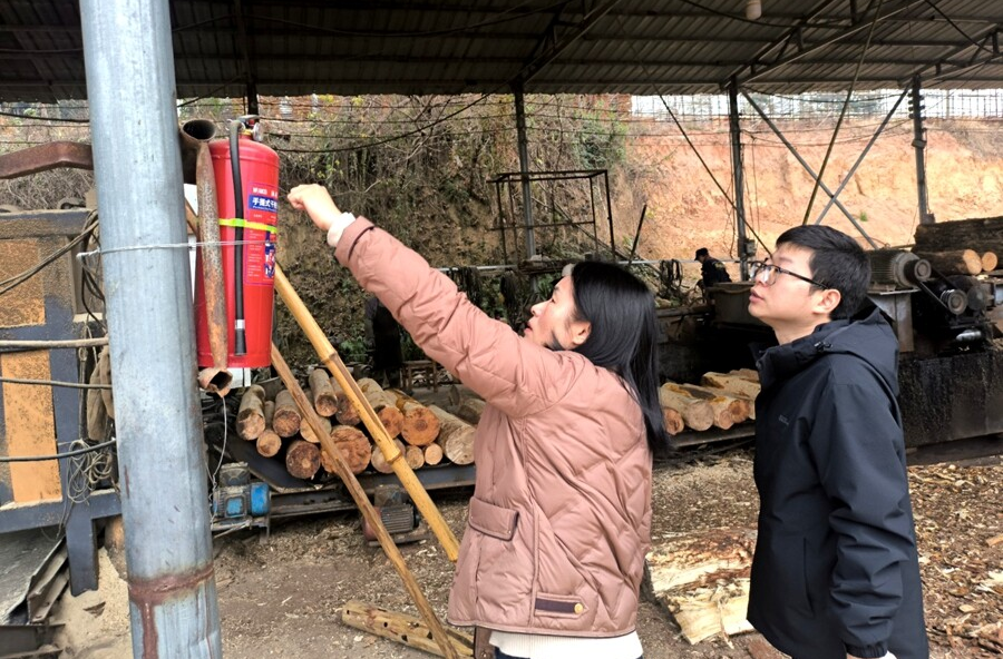 桃源县林业局开展节前安全生产督导检查 筑牢林业安全防线