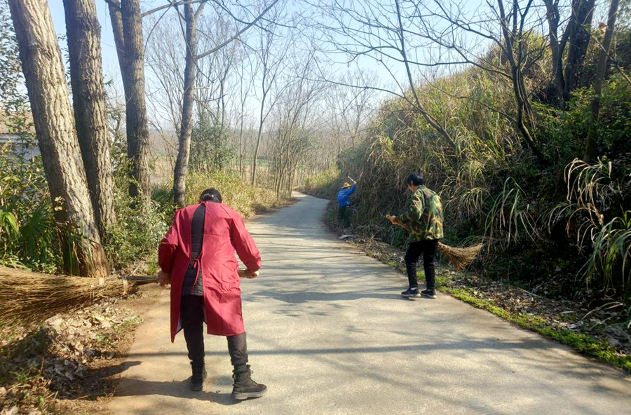 双溪口镇：推进清障净路，扮靓人居环境