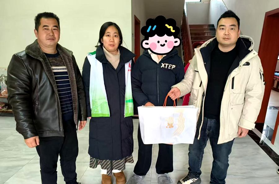 “新春暖童心 关爱伴成长”春节前走访困境儿童