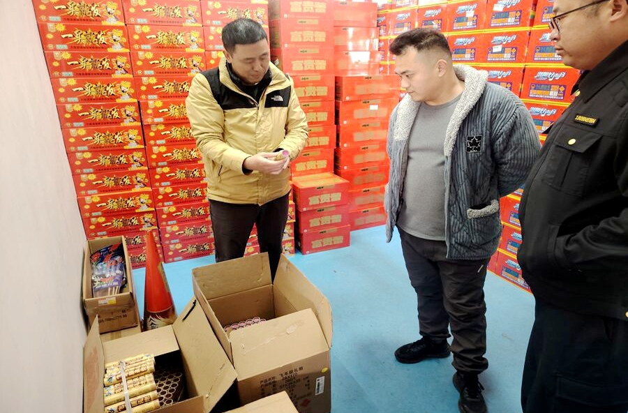 郑家驿镇：禁燃传理念 督导除隐患