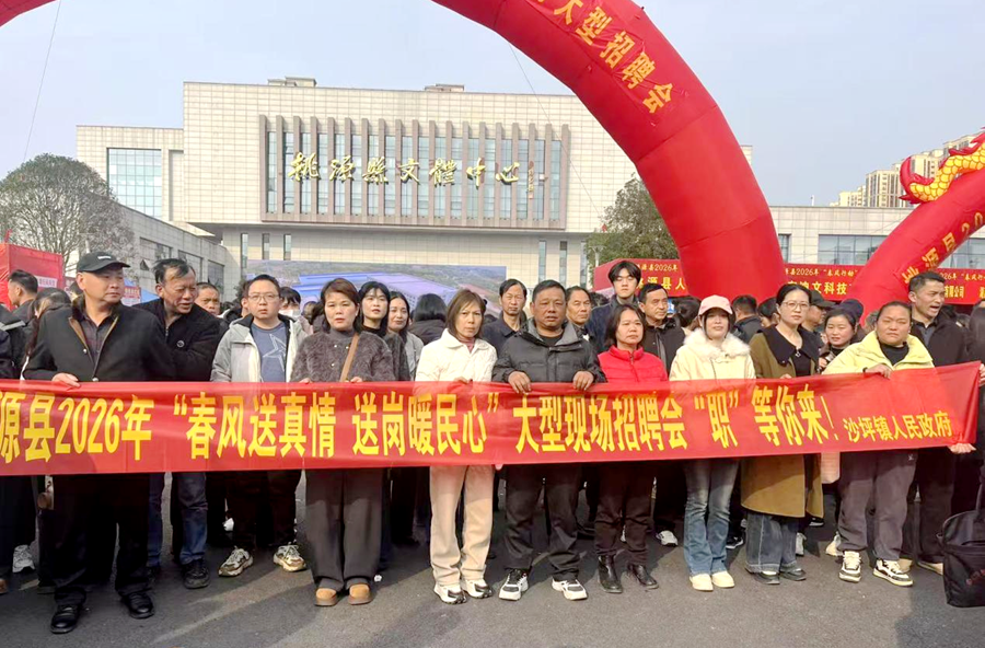 沙坪镇：春风送岗促就业，真情相助暖民心