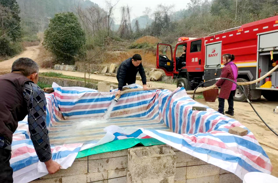 黄石镇：春节供水有保障，应急送水解民忧
