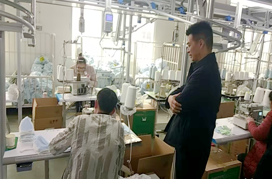 架桥镇：复工复产启新程  安全护航不松懈