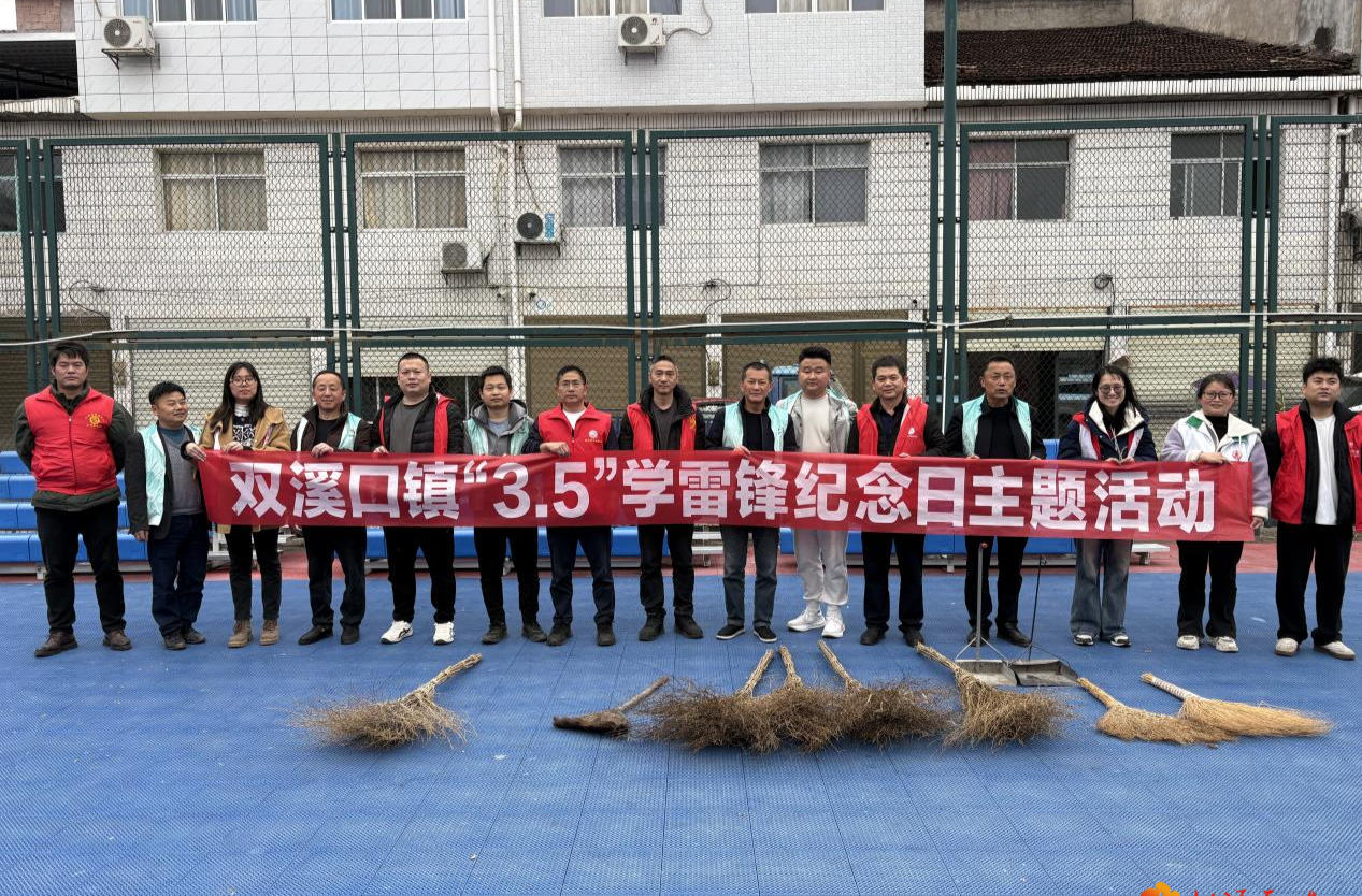 雷锋精神历久弥新 志愿服务情暖双溪口 —— 双溪口镇开展学雷锋志愿服务系列活动