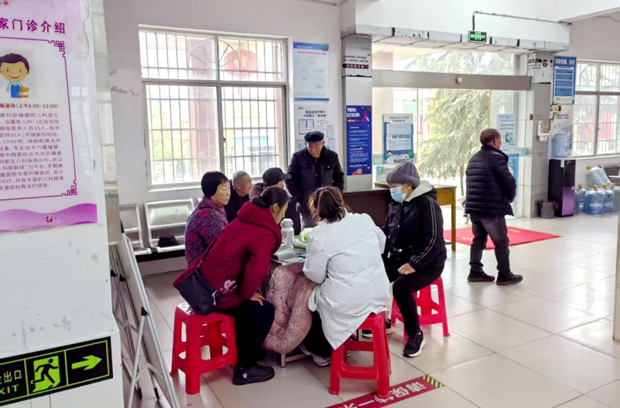 剪市镇中心卫生院：党建引领聚合力 用心用情护银龄