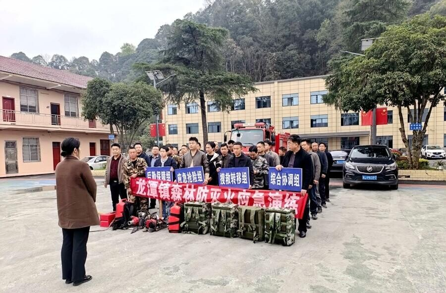 龙潭镇：以练为战筑防线，守护青山保平安