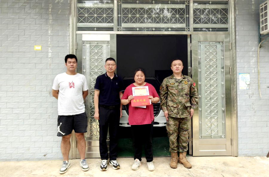 双溪口镇：荣耀上门暖军心 崇军尚武树新风