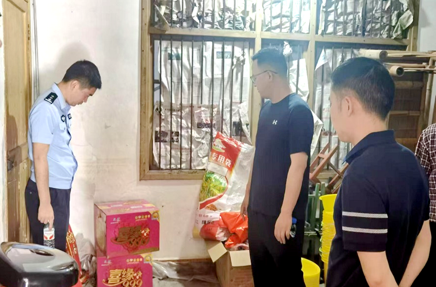 夷望溪镇：扎实开展烟花爆竹打非治违“雷霆行动”