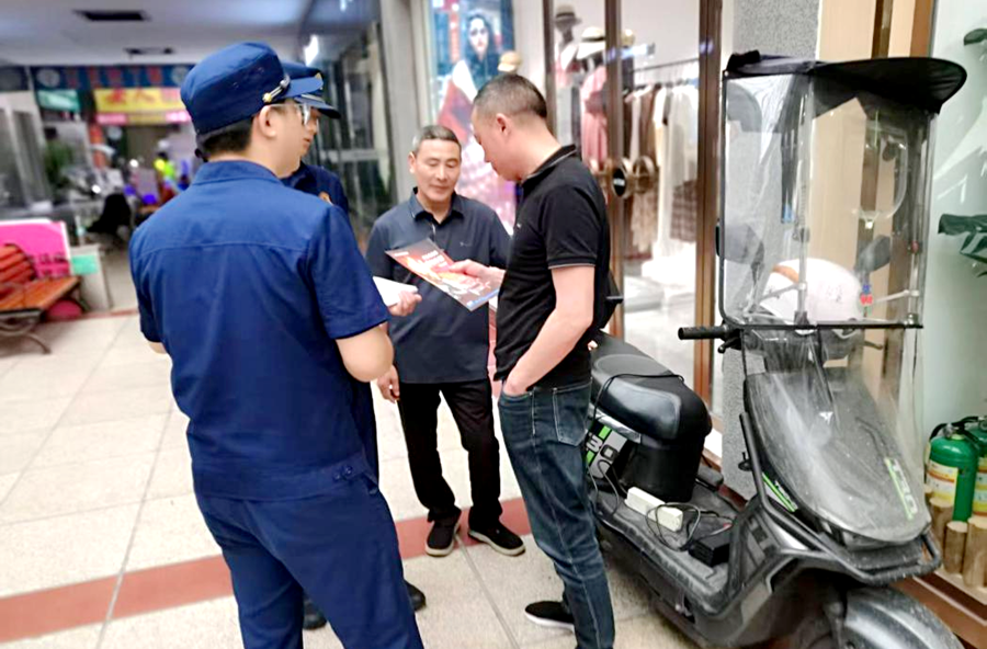 漳江街道：敲门入户除隐患 消防安全护万家