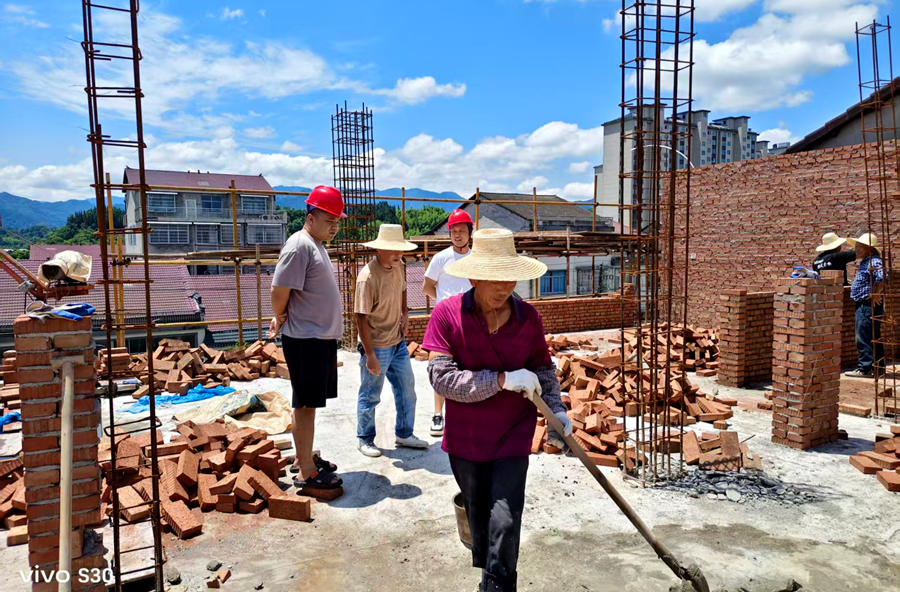 茶庵铺镇：筑牢建房安全防线 守住端午平安底线