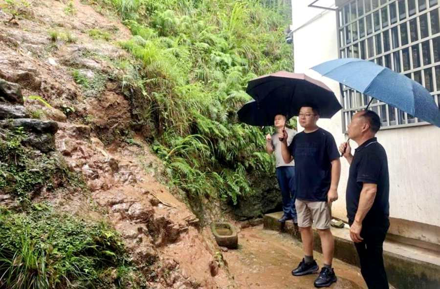陬市镇：扎实开展地质灾害隐患点巡查 筑牢汛期安全防线