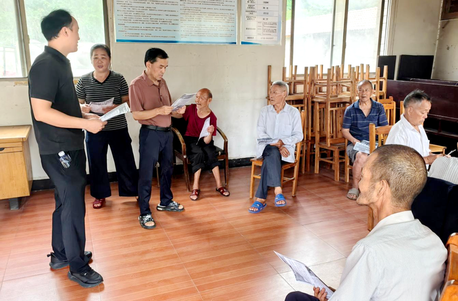三阳港镇：守护养老积蓄 筑牢反诈屏障