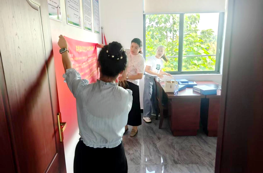 架桥镇：县民政局赴架桥镇叶家坡村督导调研乡风文明建设工作