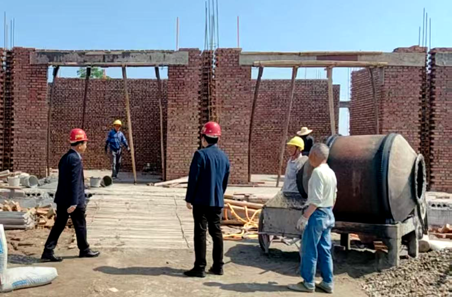 常态巡查筑防线 守牢施工安全线——浔阳街道开展建房施工安全专项巡查