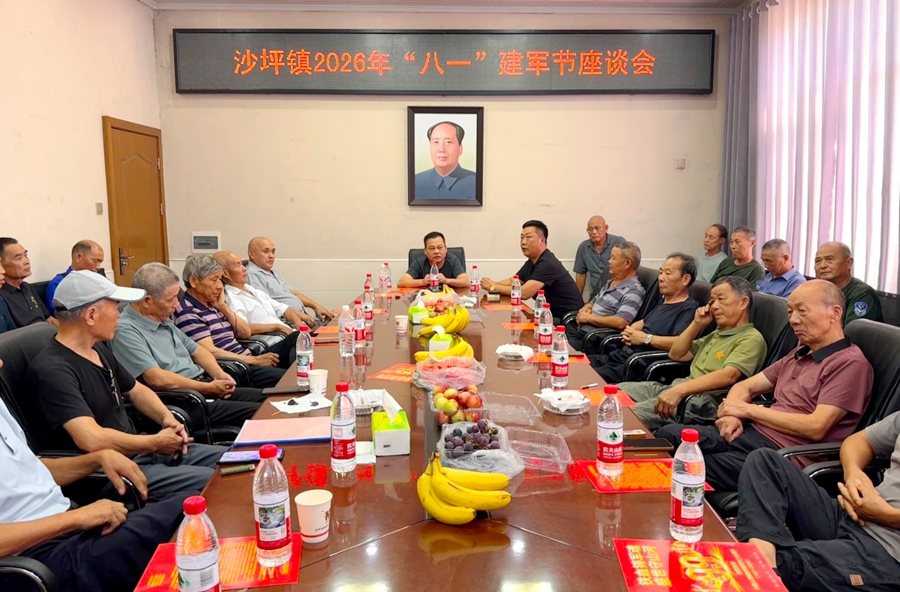 沙坪镇：浓浓“八一”情 暖暖老兵心