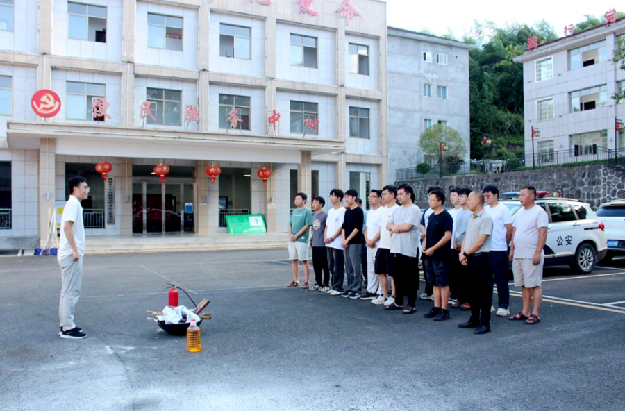 牛车河镇：全员消防培训演练  织密辖区安全防线
