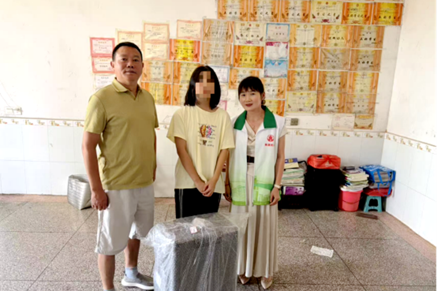 盘塘镇：点亮“微心愿” 温情护成长