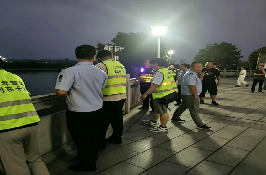 跨域联动强监管 严抓禁捕护碧水——浔阳街道联合多部门开展县城周边水域禁渔退捕专项执法行动