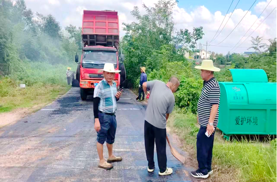 架桥镇：道路改造焕新颜 为民服务办实事