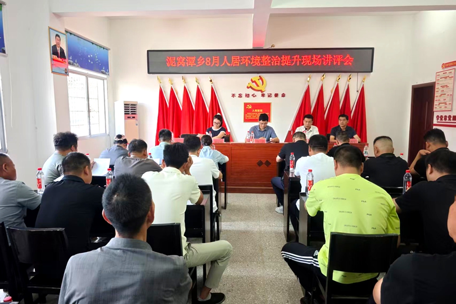 泥窝潭乡：现场观摩促提升 人居环境再提质