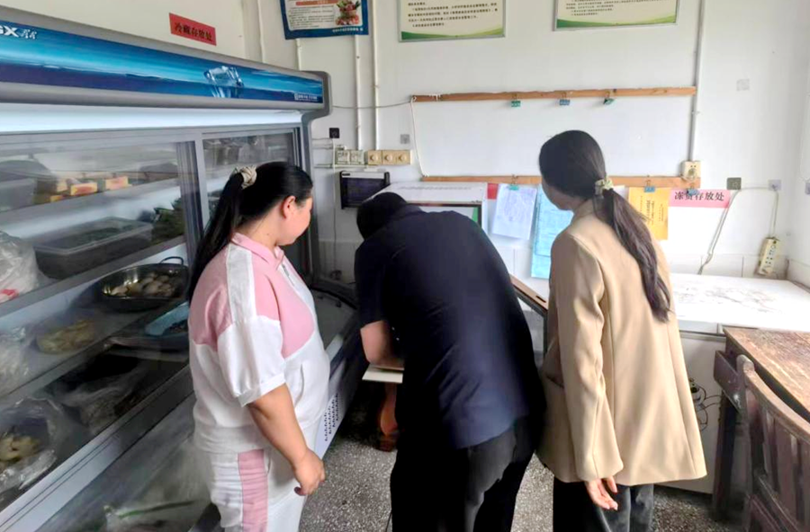 牛车河镇：织密安全防线  护航校园平安